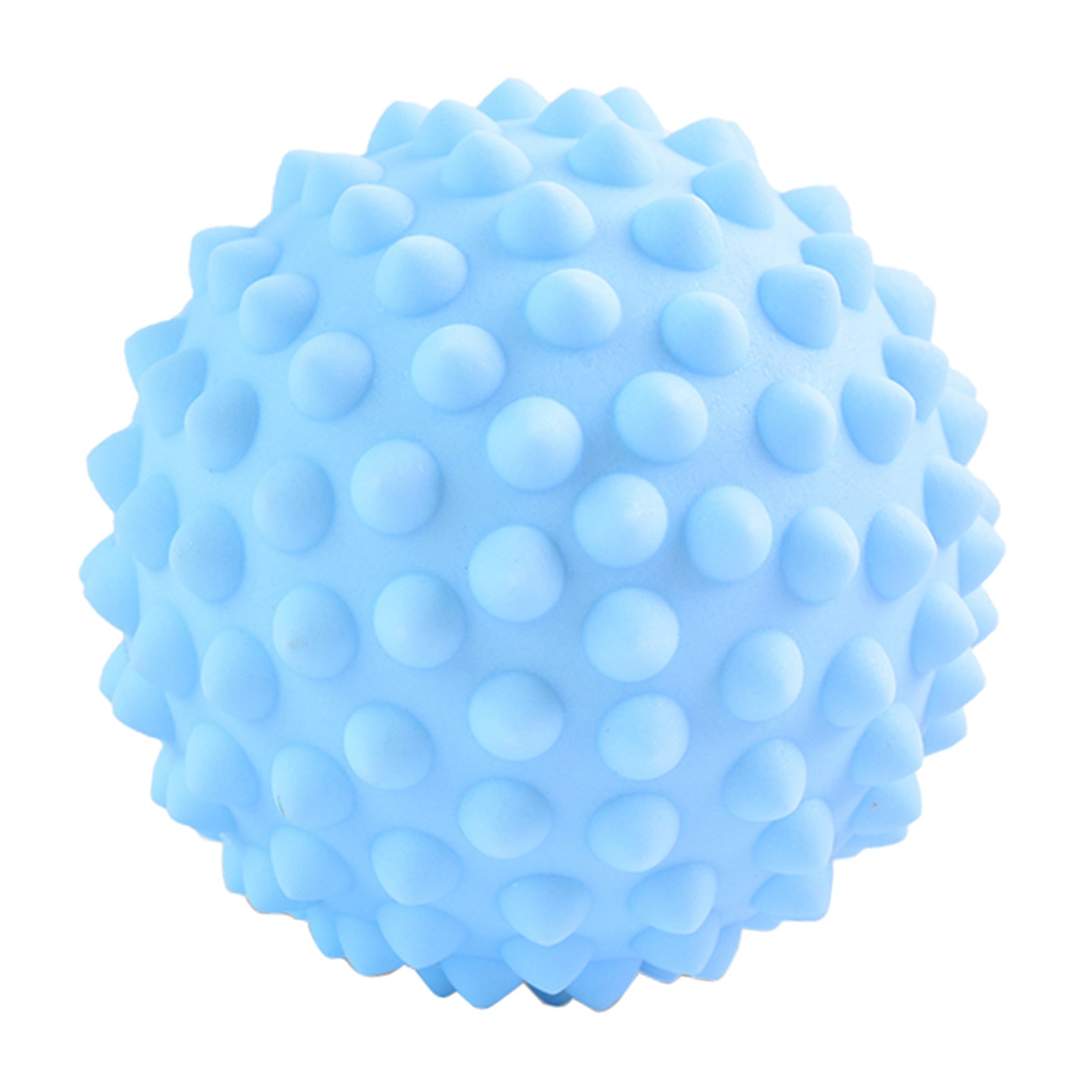 Hard Trigger Point Deep Tissue Spiky Massage Roller Ball with a Bag Blue