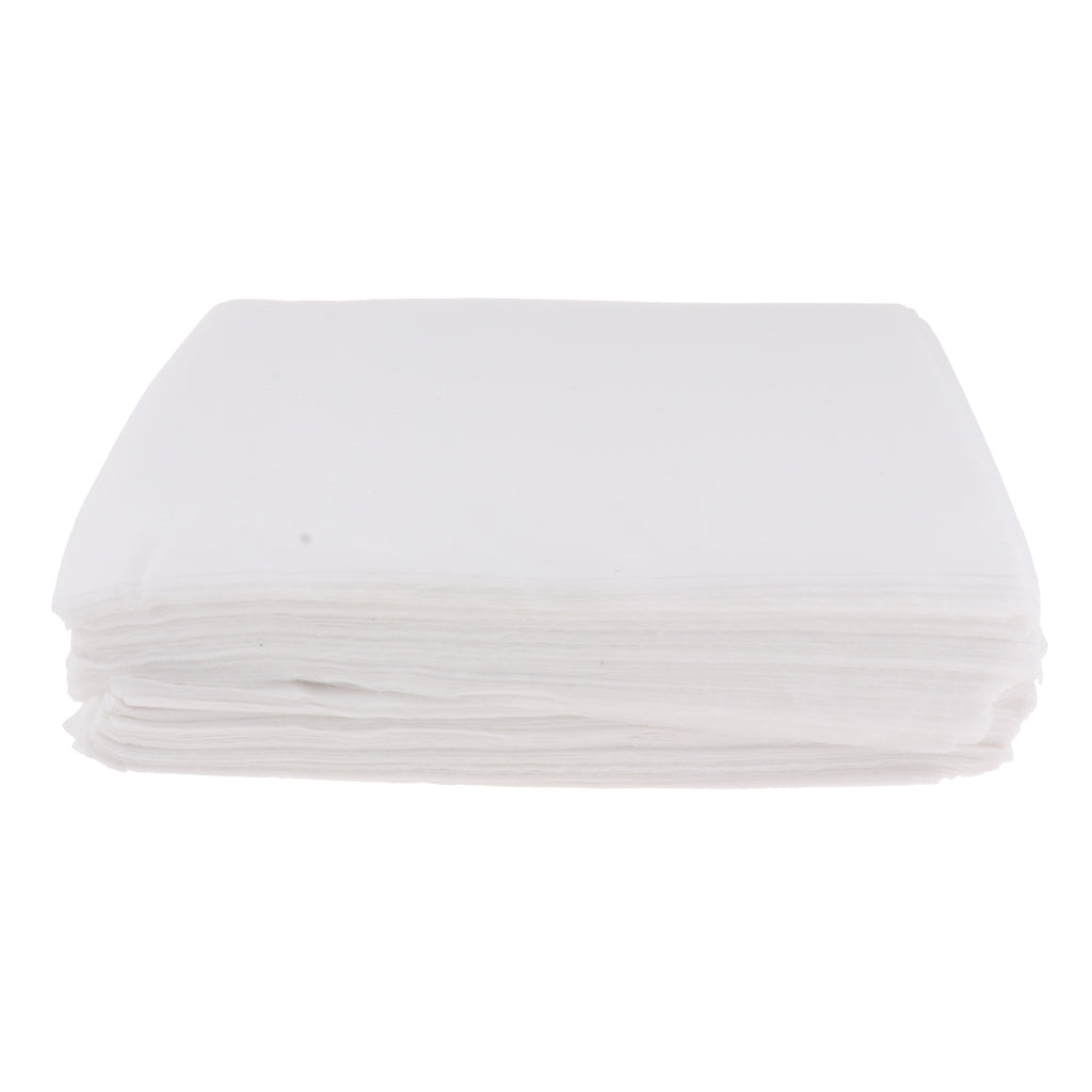 20X 80x190CM Disposable Waterproof Non-Woven Bed Sheet fo Beauty Salon White