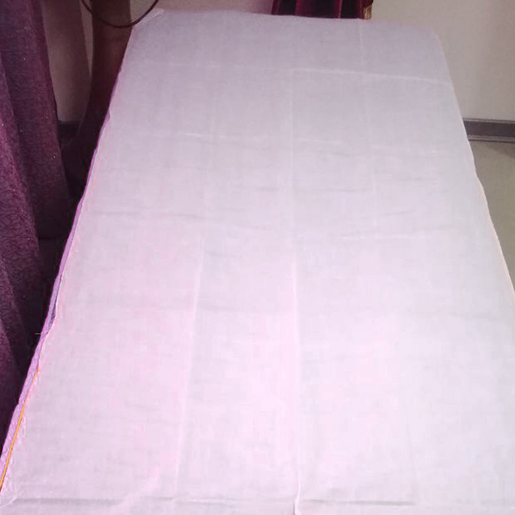 20X 80x190CM Disposable Waterproof Non-Woven Bed Sheet fo Beauty Salon White