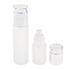 2 Pieces Glass spray Bottles Refillable Cosmetic Container 30ml/80ml Silve