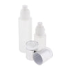 2 Pieces Glass spray Bottles Refillable Cosmetic Container 30ml/80ml Silve