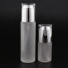 2 Pieces Glass spray Bottles Refillable Cosmetic Container 30ml/80ml Silve