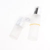 2 Pieces Glass spray Bottles Refillable Cosmetic Container 30ml/80ml Silve