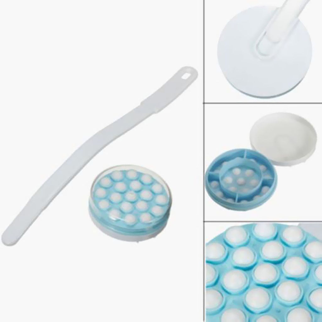 Adults Elderly Bath Shower Back Massage Bath Brush Tool with Long Handle