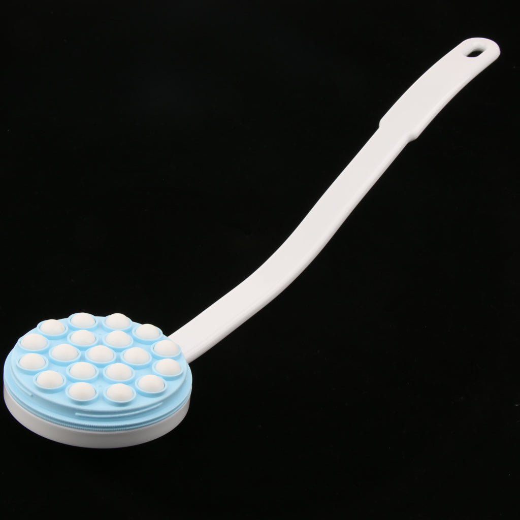 Adults Elderly Bath Shower Back Massage Bath Brush Tool with Long Handle