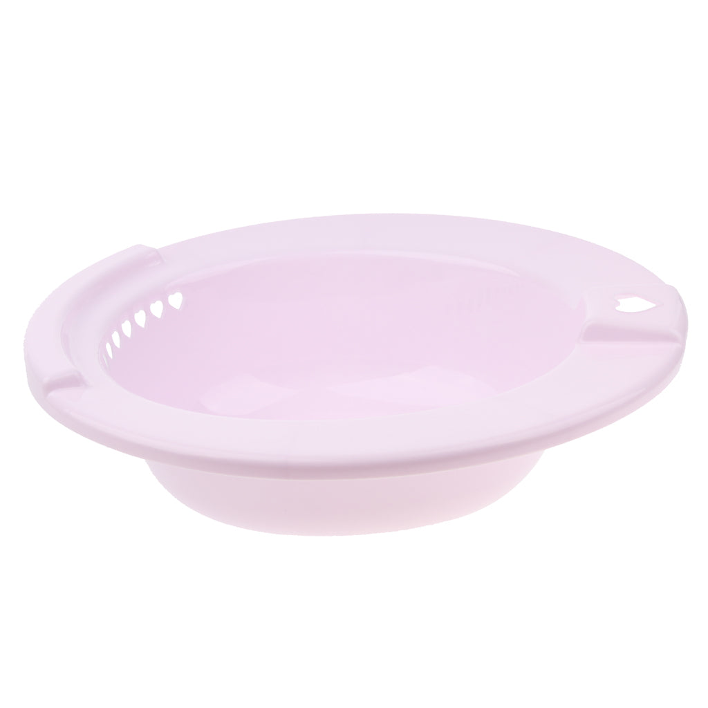 Hip Bath Tub Sitz Bath for Toilet Hemorrhoid Avoid Squatting Light Pink