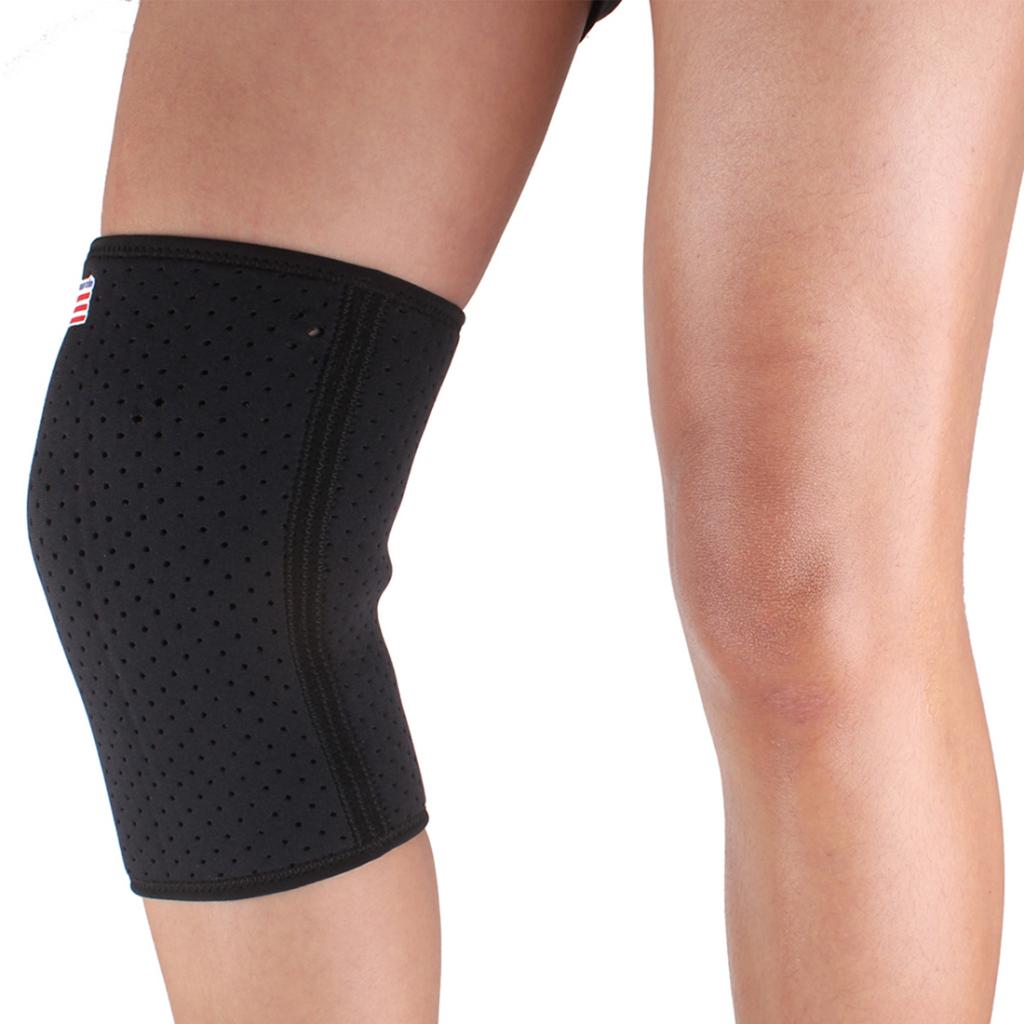 Ventilate Knee Support Brace Sports Knee Shin Protector Guards Wrapper M