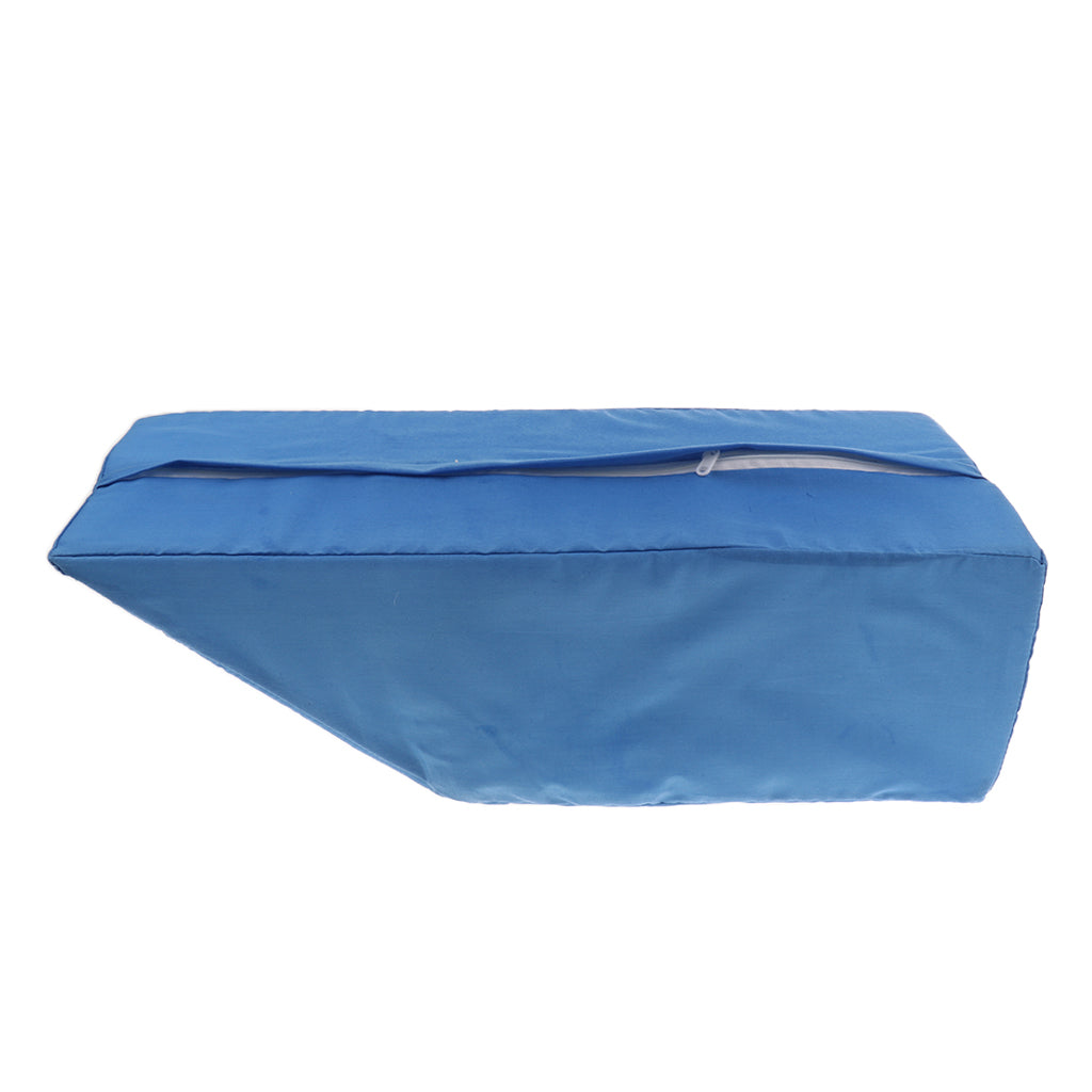 Foam Leg Elevator Cushion with Washable Cover Support Elevation Pillow Blue