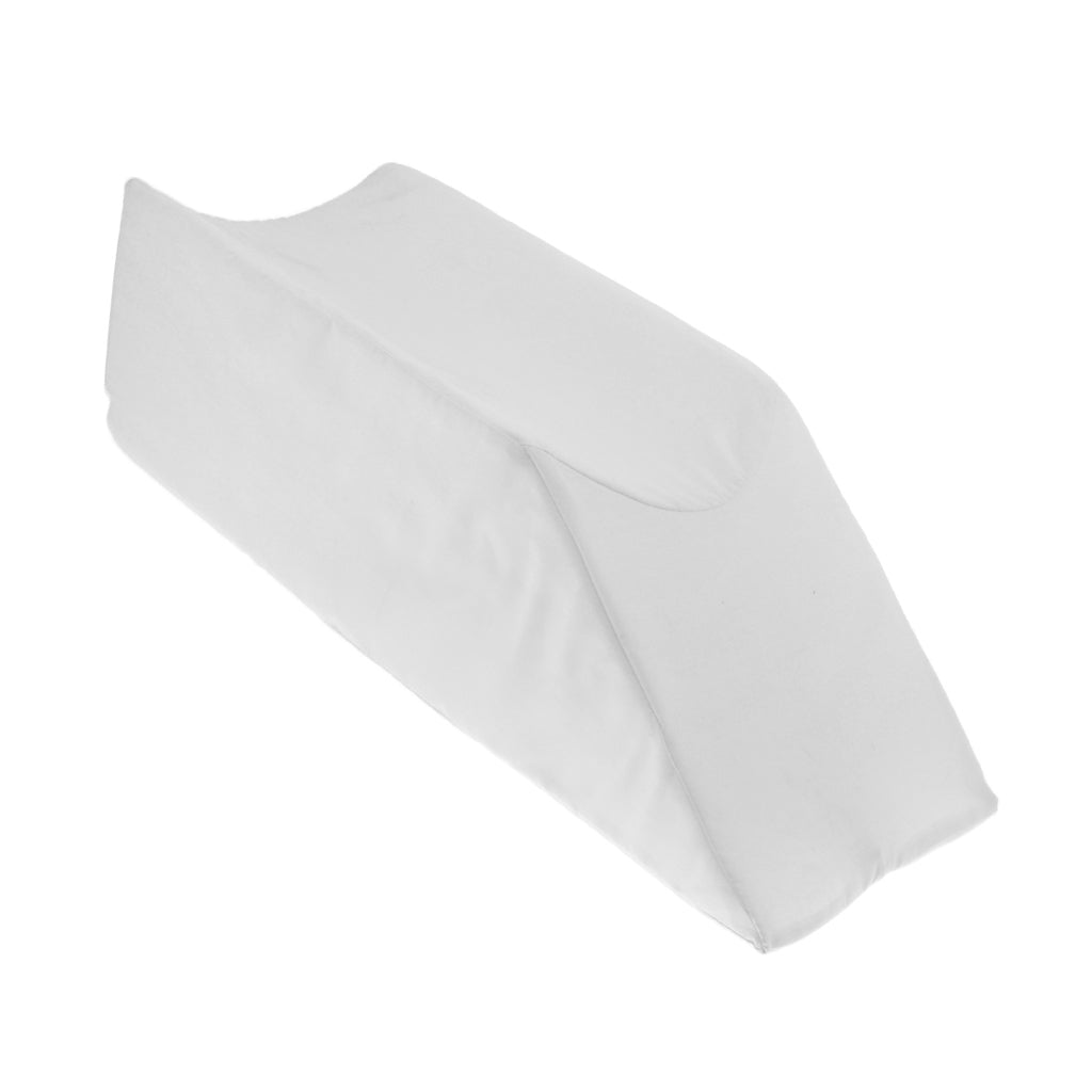 Foam Leg Elevator Cushion with Washable Cover Support Elevation Pillow White