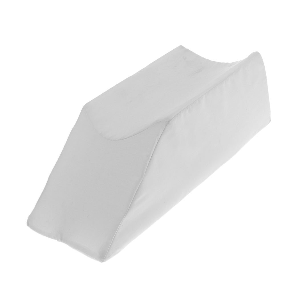 Foam Leg Elevator Cushion with Washable Cover Support Elevation Pillow White