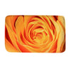 Kitchen Floor Mat Comfort Anti Slip Flannel Indoor Bahroom Rug Orange Rose