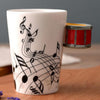 Ceramic Cup Coffee Mug Instrument Mug Creative Gift Red Drum