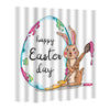 Happy Easter Shower Curtain Custom Shower Curtain 180x180 cm C0356