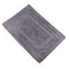 Bathroom Non-Slip Door Mat Bathmat Floor Rug Pure Color Grey 40x60cm