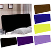 Bed Headboard Slipcover Stretch Dustproof Decor Slip Cover,1.5m Black