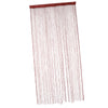 Door String Curtain Panel Fringe Curtain Fly Screen Room Divider Dark Coffee