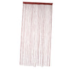 Door String Curtain Panel Fringe Curtain Fly Screen Room Divider Dark Coffee