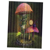 Colorful Digital Printing Mushroom curtain Insulated 3D Curtain Style-1