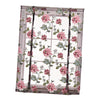 Peony Flower Purple Roman Curtain Kitchen Window Blinds Curtains  120 x120cm