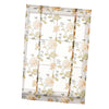 Peony Flower Roman Curtain Kitchen Window Blinds Curtains Yellow 60 x120cm