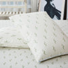 Bamboo Fiber Jacquard Pillow Cover Waterproof Zippered Pillow Case 50x70cm