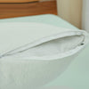 Bamboo Fiber Jacquard Pillow Cover Waterproof Zippered Pillow Case 50x70cm