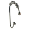 12 PCS Bathroom Stainless Steel Shower Curtain Hooks Rings Bronze