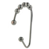 12 PCS Bathroom Stainless Steel Shower Curtain Hooks Rings Bronze