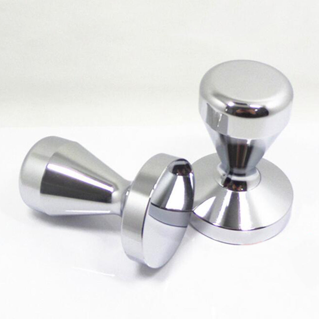 Stainless Steel Espresso Tamper Premium Barista Coffee Tamper Silver-58mm