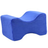 Super Comfort Memory Foam Leg Pillow Side Sleep Knee Pillow Sapphire Blue