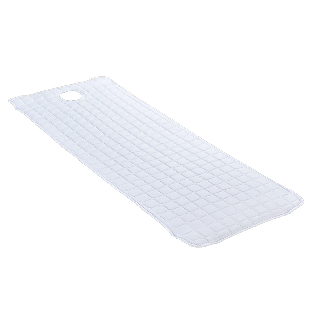 Non-slip Massage Table Sheet Cover with Elastic Band 190x80cm White