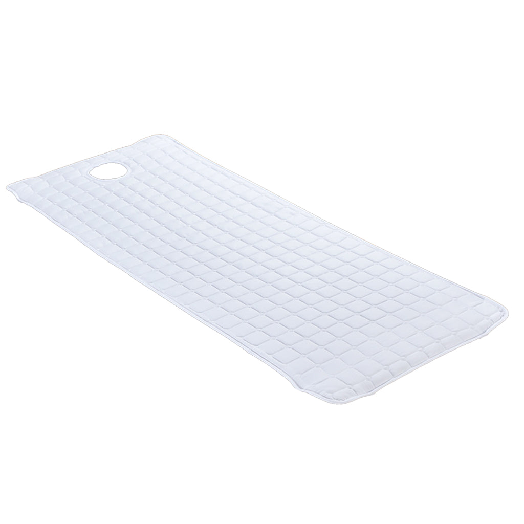 Non-slip Massage Table Sheet Cover with Elastic Band 190x80cm White