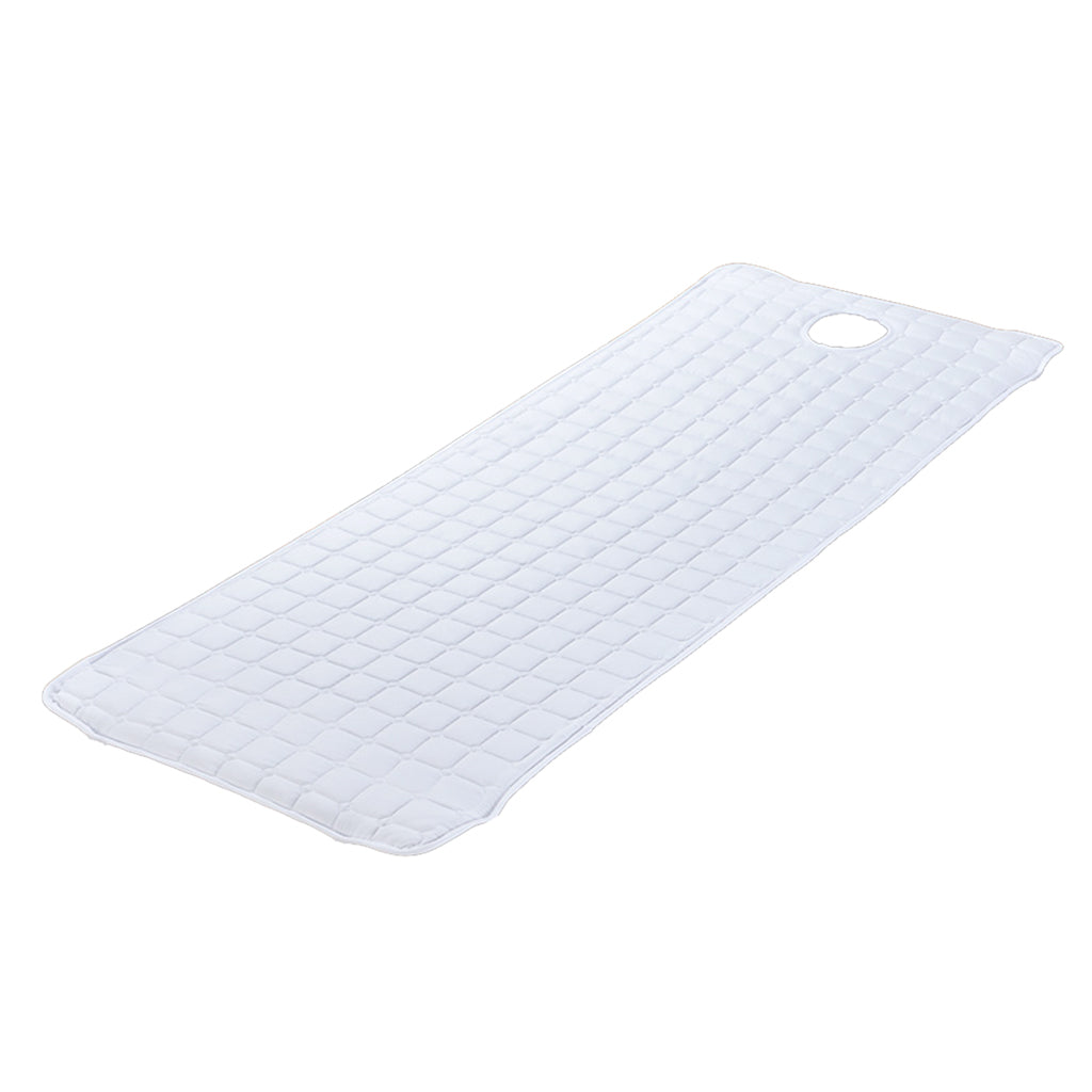 Non-slip Massage Table Sheet Cover with Elastic Band 190x80cm White