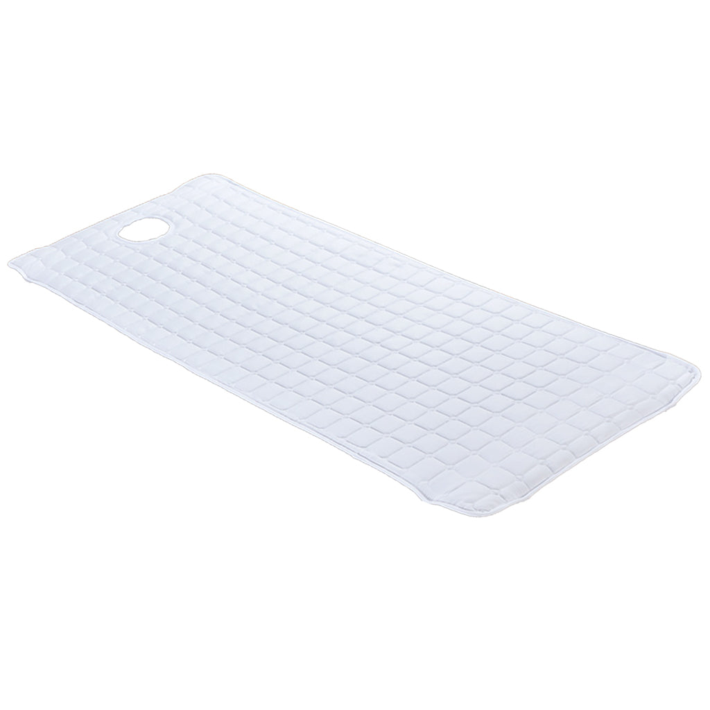 Non-slip Massage Table Sheet Cover with Elastic Band 190x80cm White