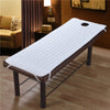 Non-slip Massage Table Sheet Cover with Elastic Band 190x80cm White