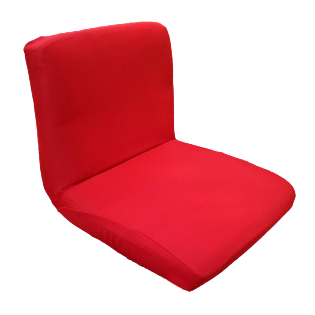 Stretch Spandex Thicken Dining Chair Covers Bar Stool Slipcovers Red