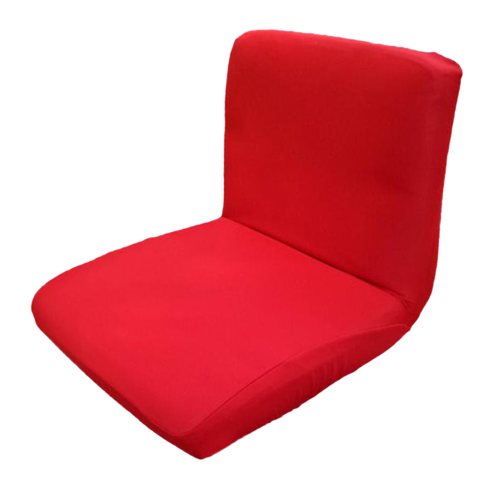 Stretch Spandex Thicken Dining Chair Covers Bar Stool Slipcovers Red