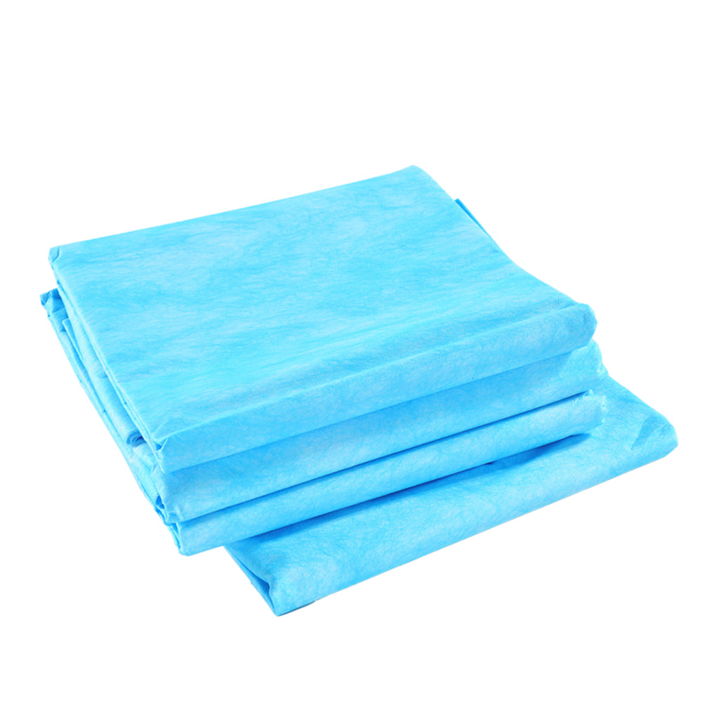 20Pcs Waterproof Anti-oil Disposable Massage Table Sheet  Blue