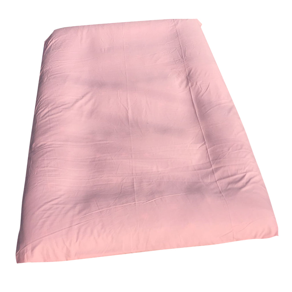 Cotton Tatami Mattress Cover Bedspread Floor Mat Coverlet 120x200cm Pink