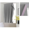 1 Panel Self Adhesive Window Blackout Curtains Drapes Light Gray 1x1.2m