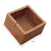 10 Pieces Table Chair Leg Floor Protectors Square 48-55mm