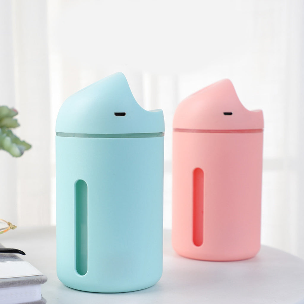 Mini USB Diffuser Car Ultrasonic Mist Humidifier Air Diffuser w light Green