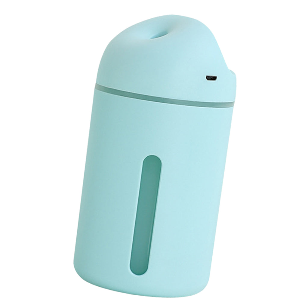 Mini USB Diffuser Car Ultrasonic Mist Humidifier Air Diffuser w light Green