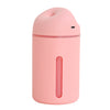 Mini USB Diffuser Car Ultrasonic Mist Humidifier Air Diffuser w light Pink