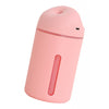 Mini USB Diffuser Car Ultrasonic Mist Humidifier Air Diffuser w light Pink