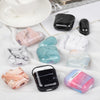 Marble Hard Earphone Case Bag Protective Cover Shell For AirPod 1/2 Gen S01