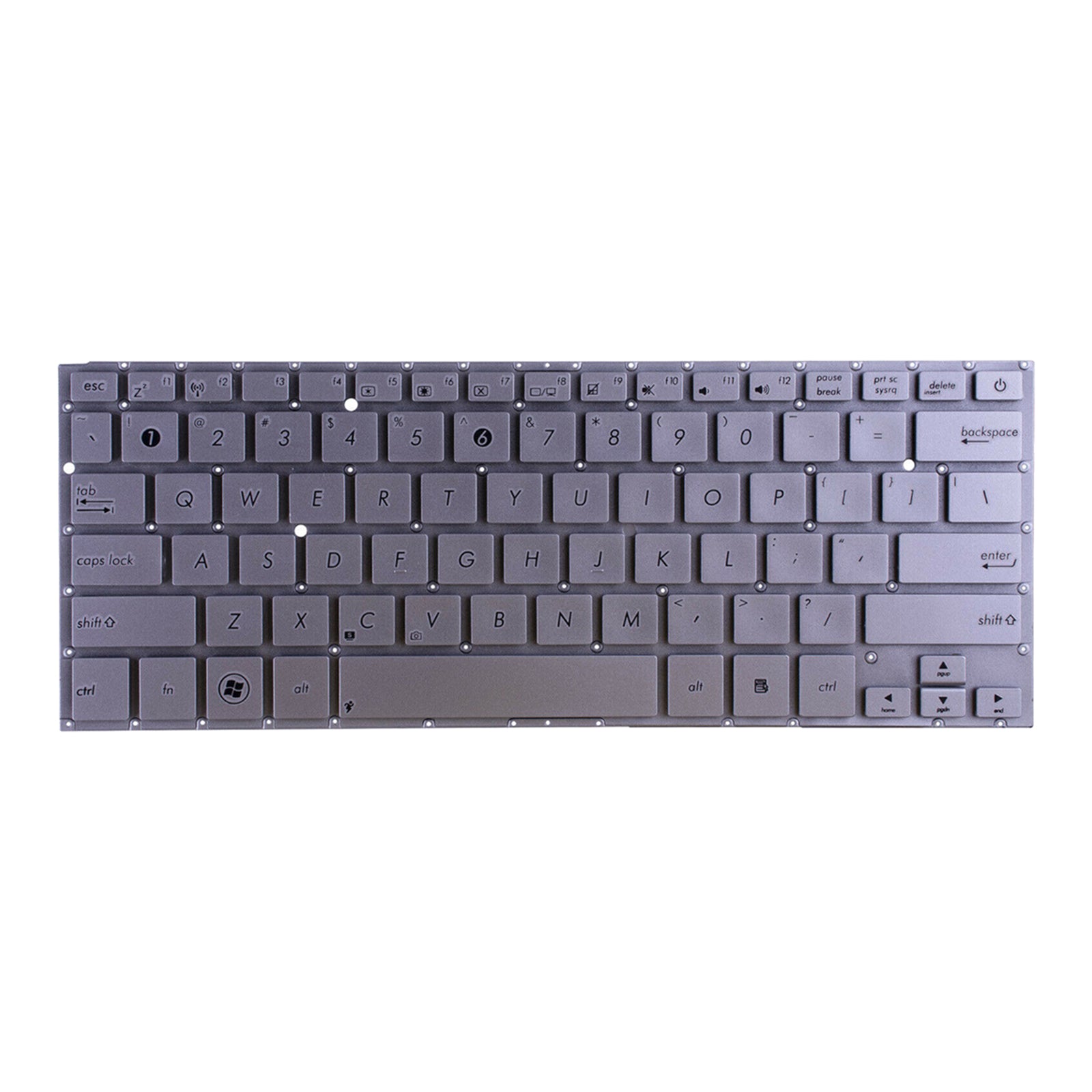 For Asus UX31 UX31E UX31A Layout Keyboard US English Full Keyboard Silver