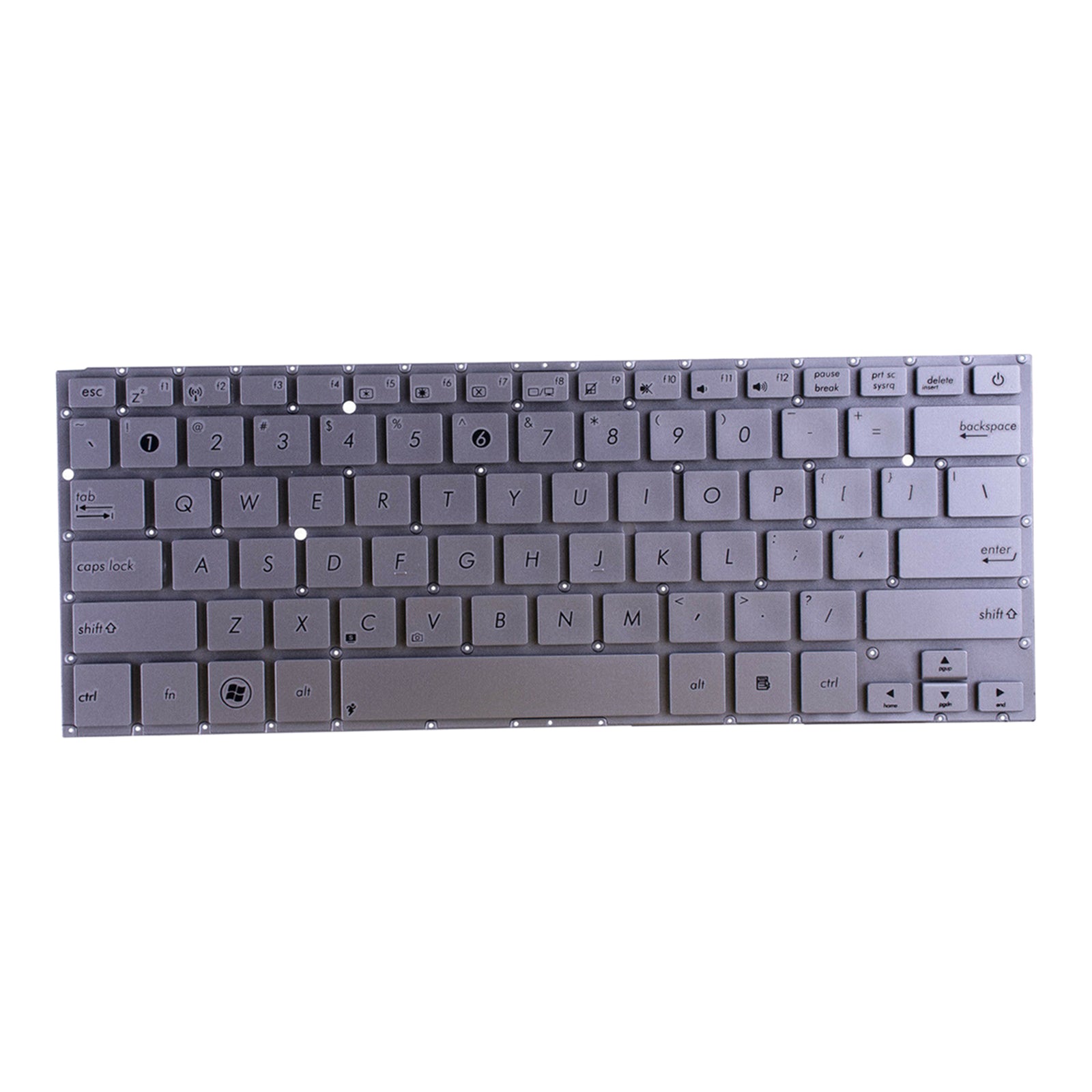 For Asus UX31 UX31E UX31A Layout Keyboard US English Full Keyboard Silver