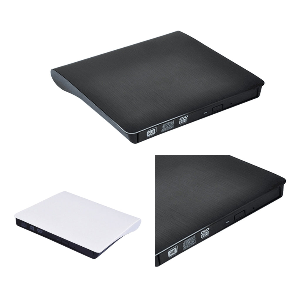 External DVD 3.0  Portable Burner Windows Drive Writer USB Black