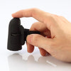 Mini Finger Mouse Wireless USB Optical Ring Mice for Laptop PC Black